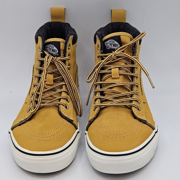 Vans 722356 mte skate-hi waterproof leather shoe men 7 - women's 8.5 - Picture 14 of 16